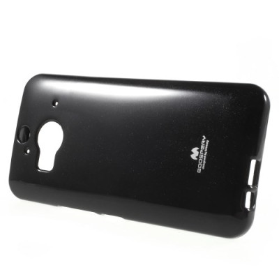 Силиконови гърбове Силиконови гърбове за HTC Силиконов гръб ТПУ гланц MERCURY за HTC ONE M9 черен